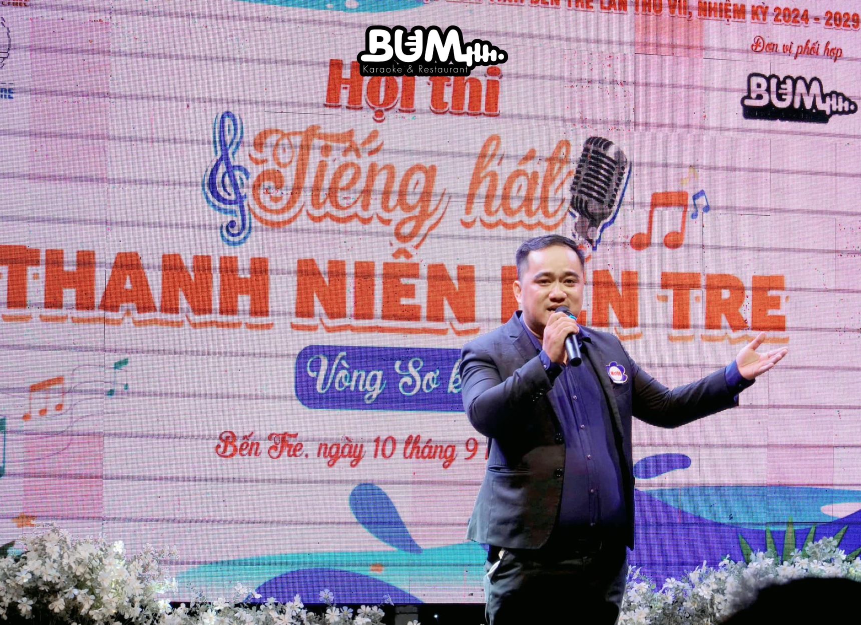 Thí sinh tham gia vòng sơ khảo hội thi “Tiếng hát Thanh niên Bến Tre” năm 2024